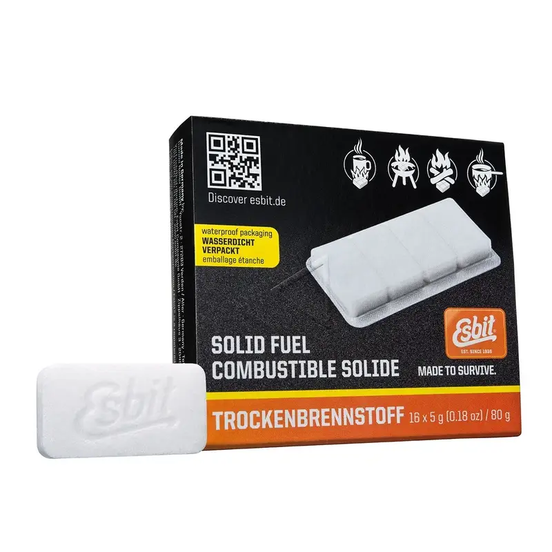 Dodaj do koszyka Paliwo Stałe Do Kuchenki Polowej Solid Fuel Tablets 16 x 5g