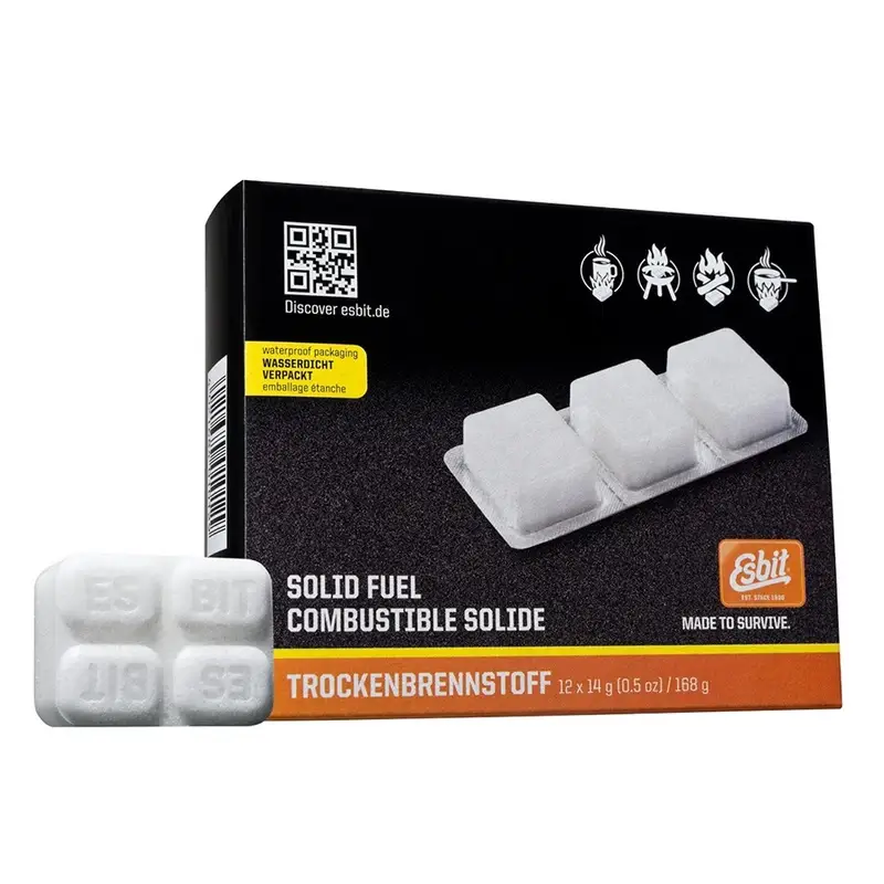 Kup teraz Paliwo Stałe Do Kuchenki Polowej Solid Fuel Tablets 12 x 14g