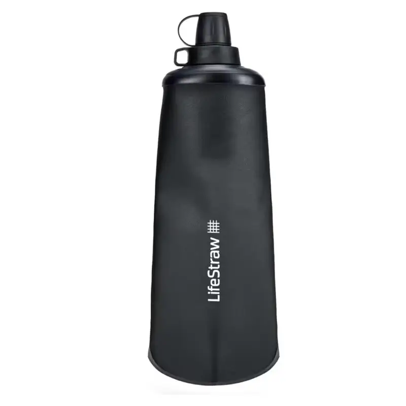 Filtr Do Wody Peak Squeeze Bottle 1 Litr LifeStraw Dark Gray Bestseller