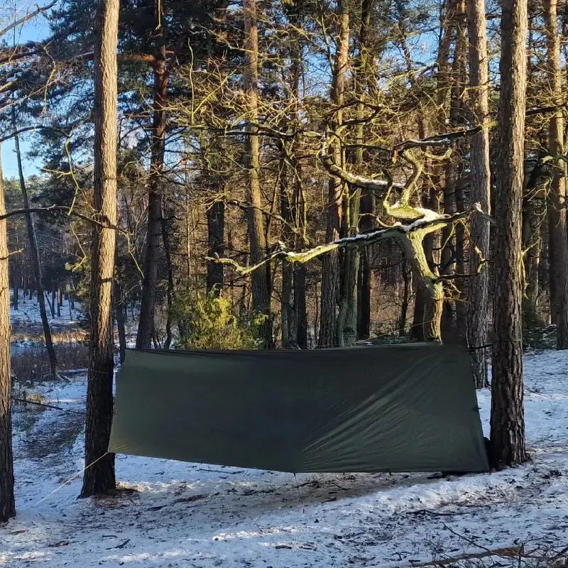 Tarp Easy 4 x 3 m Bushmen Olive (BU EATARP4x3 gre) Okazja