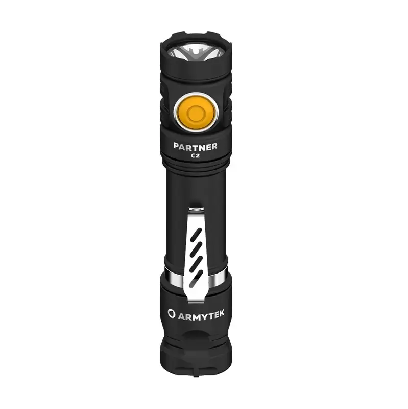 Zniżka Latarka Ręczna Armytek Partner C2 Magnet White 1100 lm Czarna (F07802C)