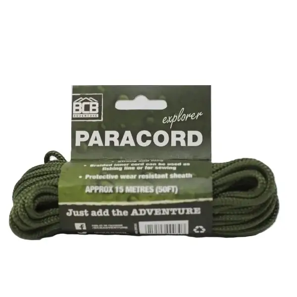 Tylko dziś Linka Paracord 15m BCB Olive (CM030)