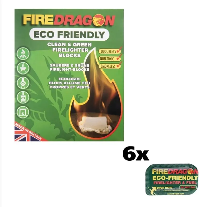 Paliwo Turystyczne W Tabletkach Fire Dragon 6 szt. x 27g Cena promocyjna