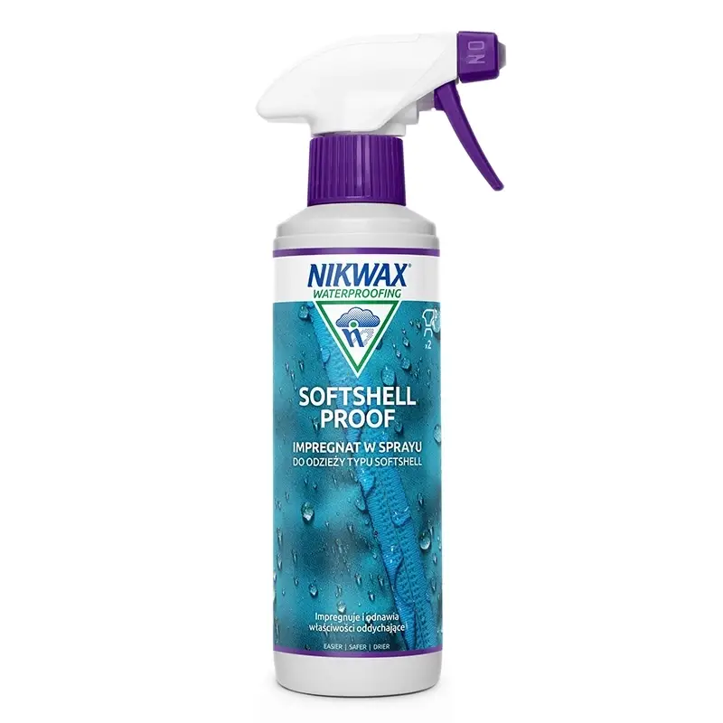 Impregnat Do Odzieży Softshell Proof Spray-In Nikwax 300 ml Nowy