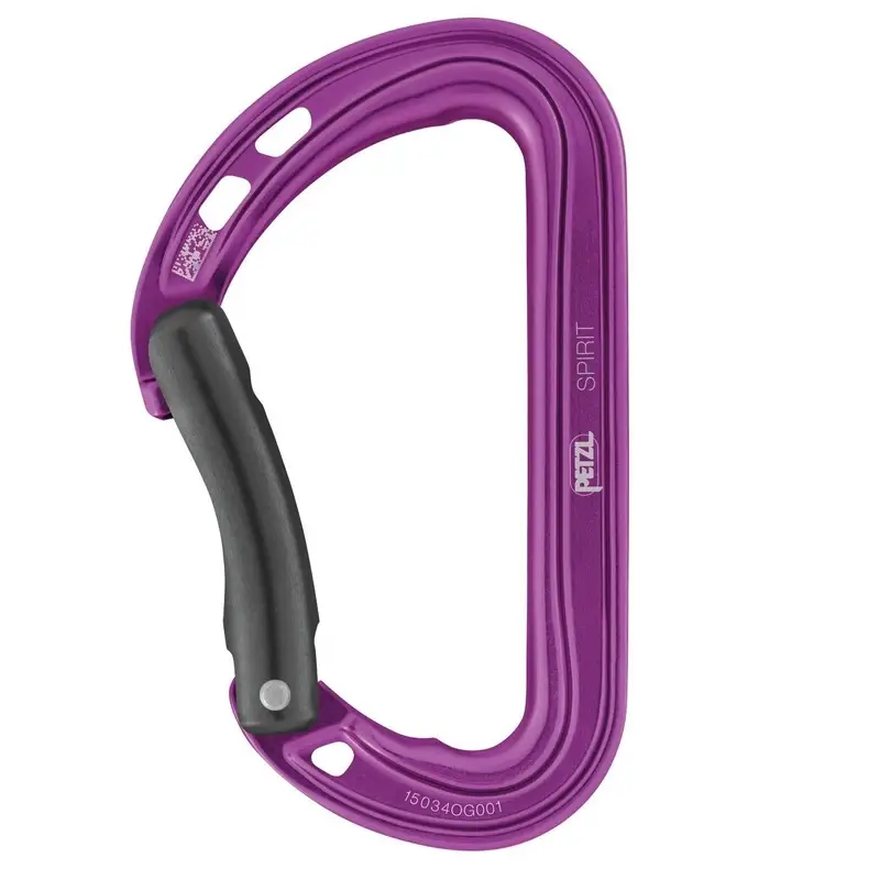 Tylko dziś Karabinek Wygięty Spirit Petzl Fioletowy (M061AB03)