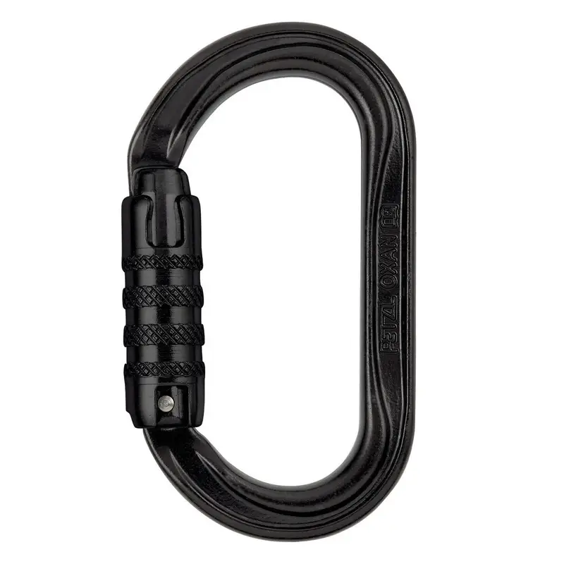 Taniej Karabinek Oxan Triack-Lock Petzl Czarny (M72A TLN)
