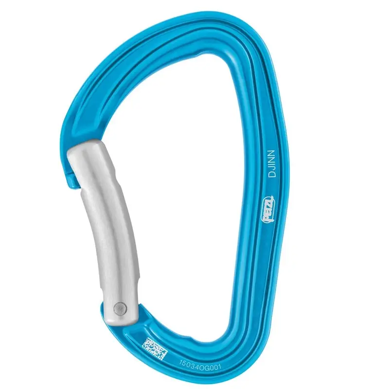 Karabinek Wygięty Djinn Petzl Turkusowy (M060LB00) Oferta limitowana
