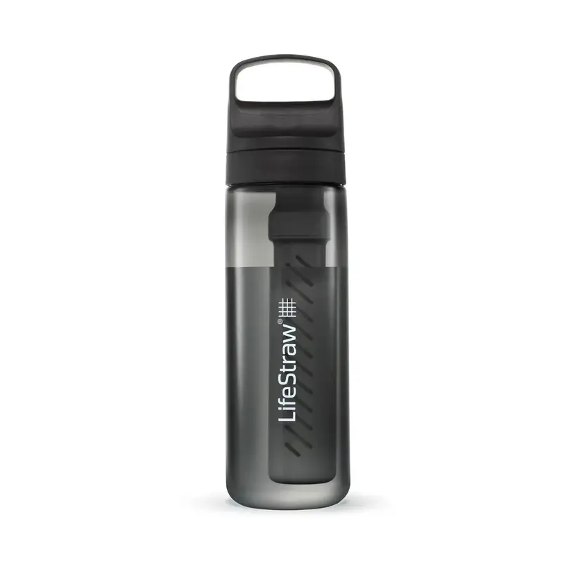 Bezpieczne zakupy Butelka Z Filtrem 650 ml LifeStraw Go 2.0 Czarna
