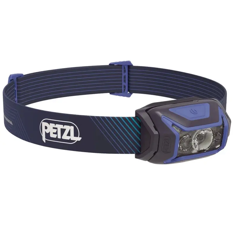 Taniej Latarka Czołowa Ładowalna ACTIK CORE 600 lm Petzl Niebieska (E065AA01)