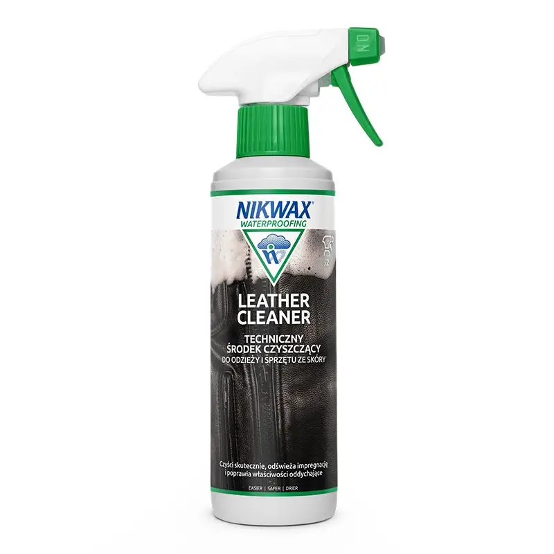 Bestseller Środek Czyszczący Do Odzieży i Sprzętu Ze Skóry Leather Cleaner Nikwax 300 ml