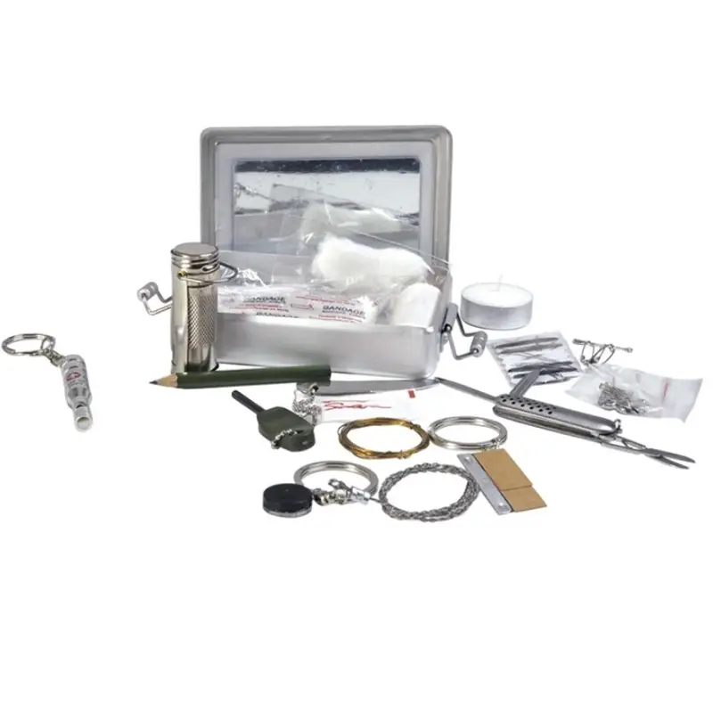 Zestaw Survivalowy / Przetrwania Alu Box Mil-Tec (16027100) Darmowy zwrot