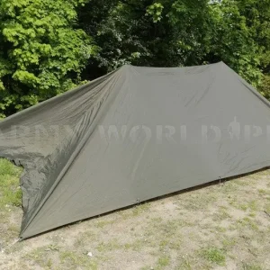 Niska cena Tarp Wojskowy Nyco 320 x 390 cm Olive Green Oryginał Demobil BDB