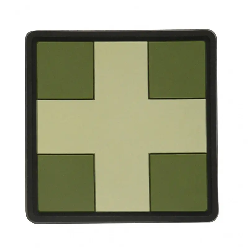 Nowość Naszywka Medic Cross PVC M-Tac Olive (51124001)