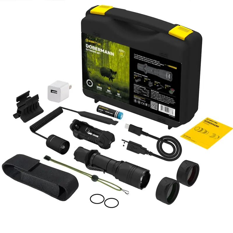 Wyjątkowa oferta Zestaw Armytek Dobermann Extended Set (F02005C)