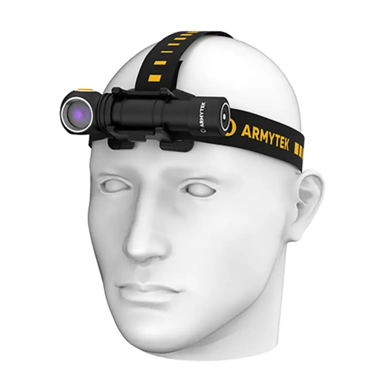 Latarka Czołowa Armytek Wizard C2 White / UV Magnet Czarna (F08901UF) Wybór klientów