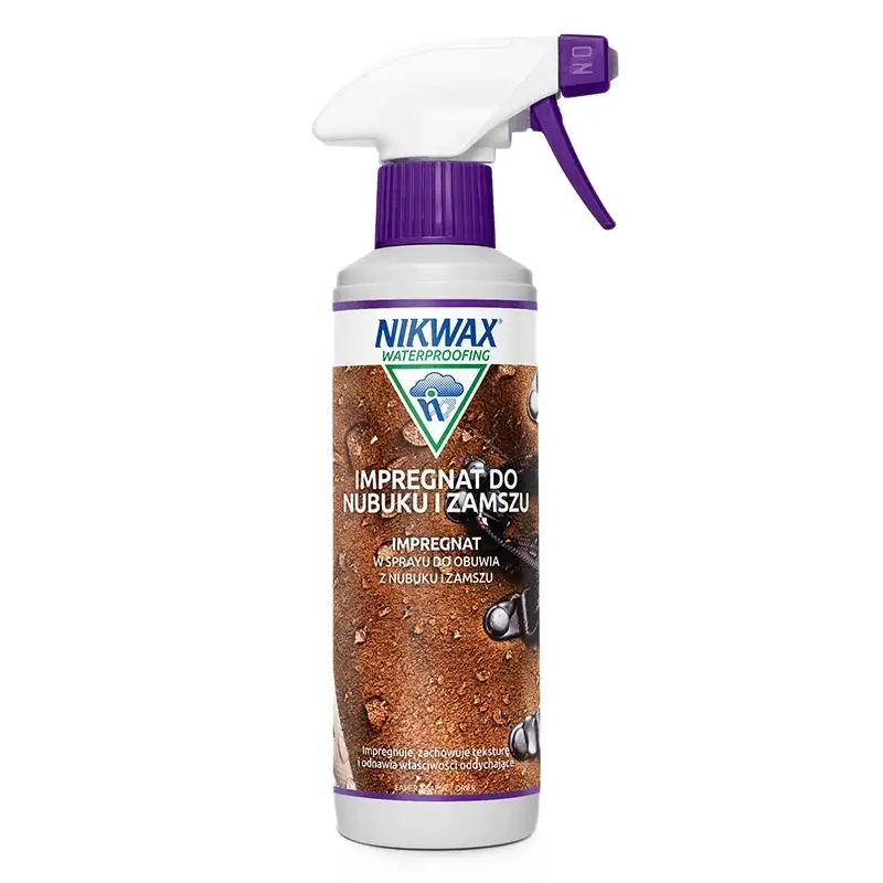 Zamów teraz Impregnat Do Obuwia z Zamszu i Nubuku Spray On Nikwax 300 ml
