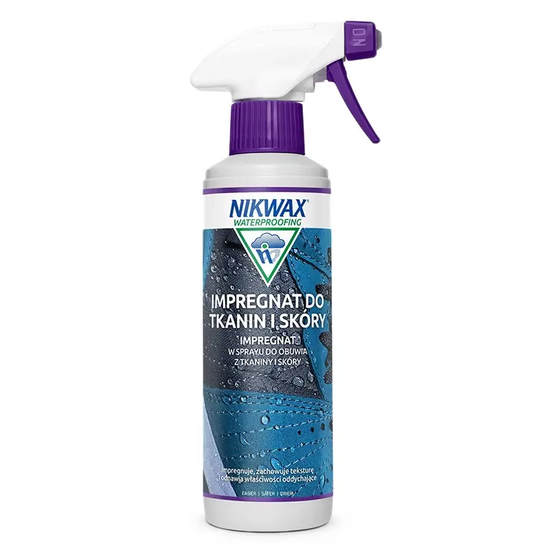 Impregnat Do Obuwia z Tkaniny i Skóry Spray On Nikwax 300 ml Nowy