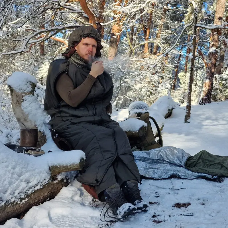 Śpiwór WALKER 1 Bushmen Olive (BU WSBL1) Super okazja