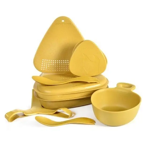 Premium Zestaw Pojemników Outdoor MealKit Bio Light My Fire Mustyyellow (2418410210)