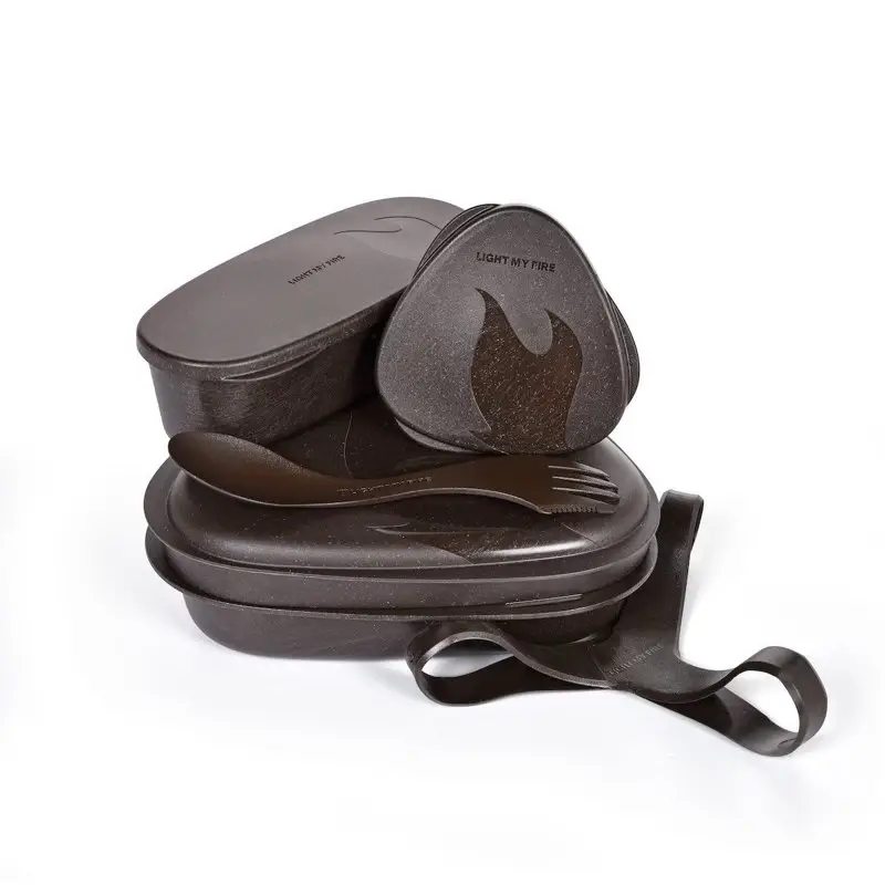 Łatwy zwrot Zestaw Pojemników LunchKit Bio Light My Fire Cocoa (2413712910)