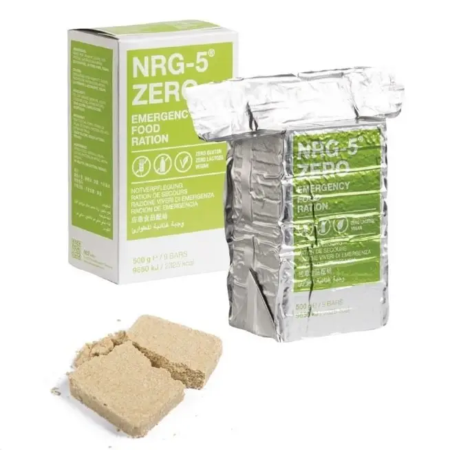 Racja Żywnościowa NRG-5 ZERO Emergency Food Ration 500 g Super okazja
