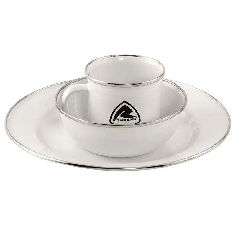 Wyprzedaż Zestaw Naczyń Emaliowanych Tongass Single Enamel Set Robens (690220)