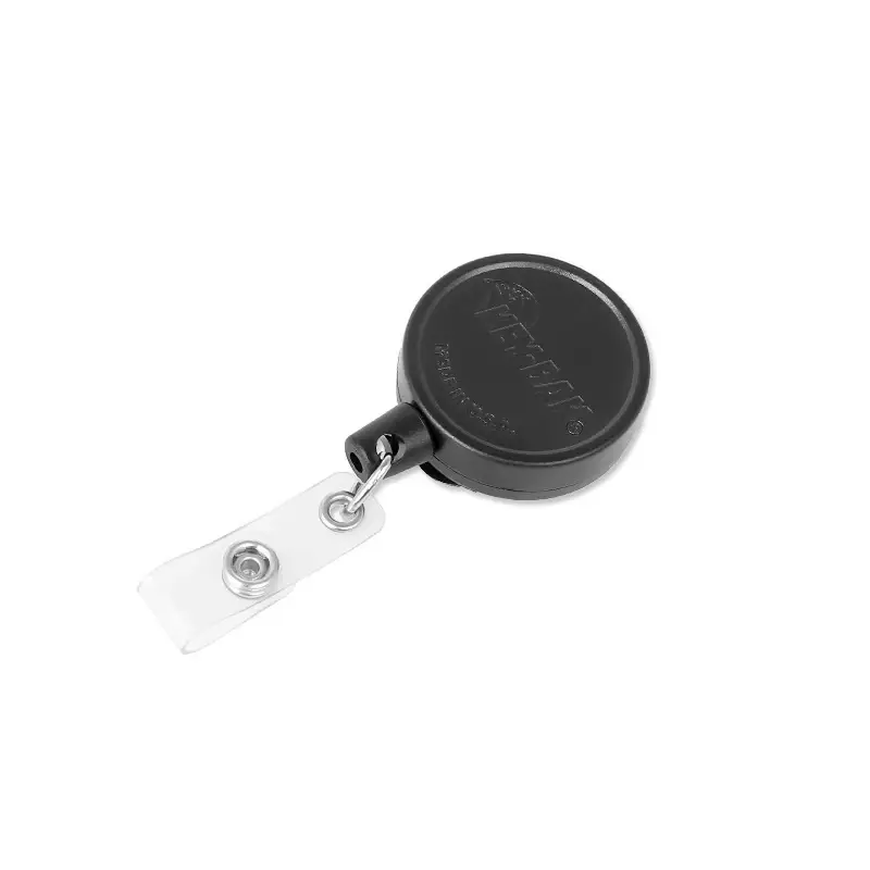 Popularny Retraktor KEY-BAK® MID6 ID Badge Reel Czarny (0006-005)