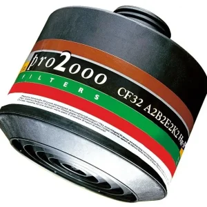 Kup teraz Filtr / Filtropochłaniacz Wymienny CF32 A2B2E2K2 Hg P3 Do Półmasek I Masek Pełnotwarzowych