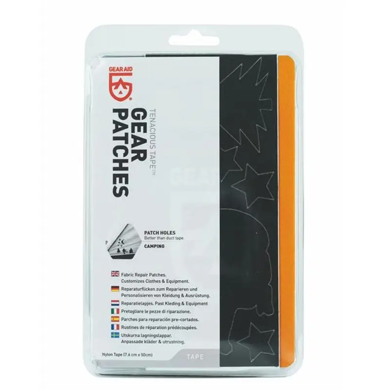 Nowy Zestaw Naprawczy TENACIOUS TAPE® Gear Patches Camping (91121)