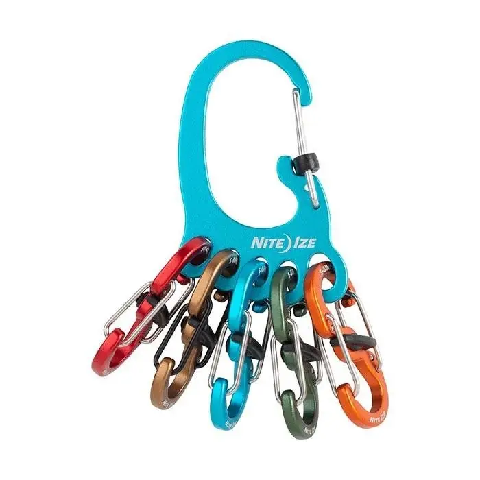 Karabinek Na Klucze BigFoot KeyRack Locker Aluminium Nite Ize (KLKBFA-03-R6) Oferta czasowa