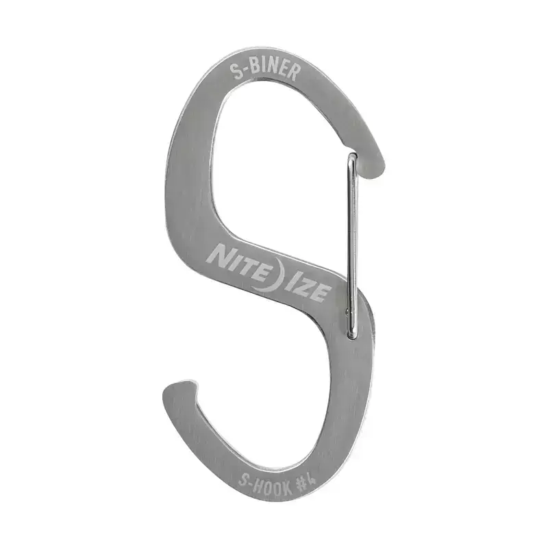 Cena promocyjna Hak Z Karabinkiem S-Biner Hook 'N Hold Nite Ize Srebrny (SBH-11-R6)
