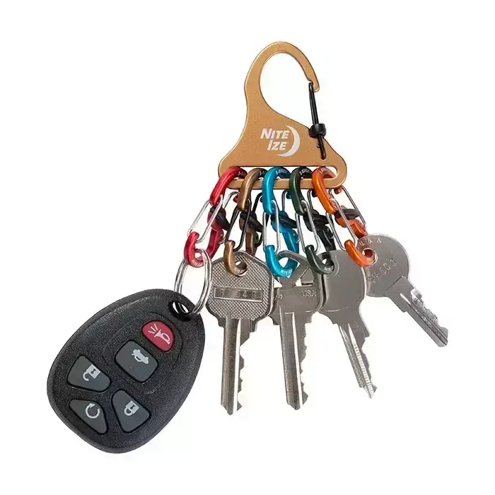 Zamów dziś Karabinek Na Klucze S-Biner KeyRack Locker Aluminium Nite Ize (KLKA-29BG-R6)