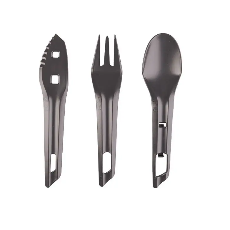 Ograniczona ilość Niezbędnik / Sztućce THE OCYS (OUTDOOR CUTLERY SET) Wildo Dark Grey