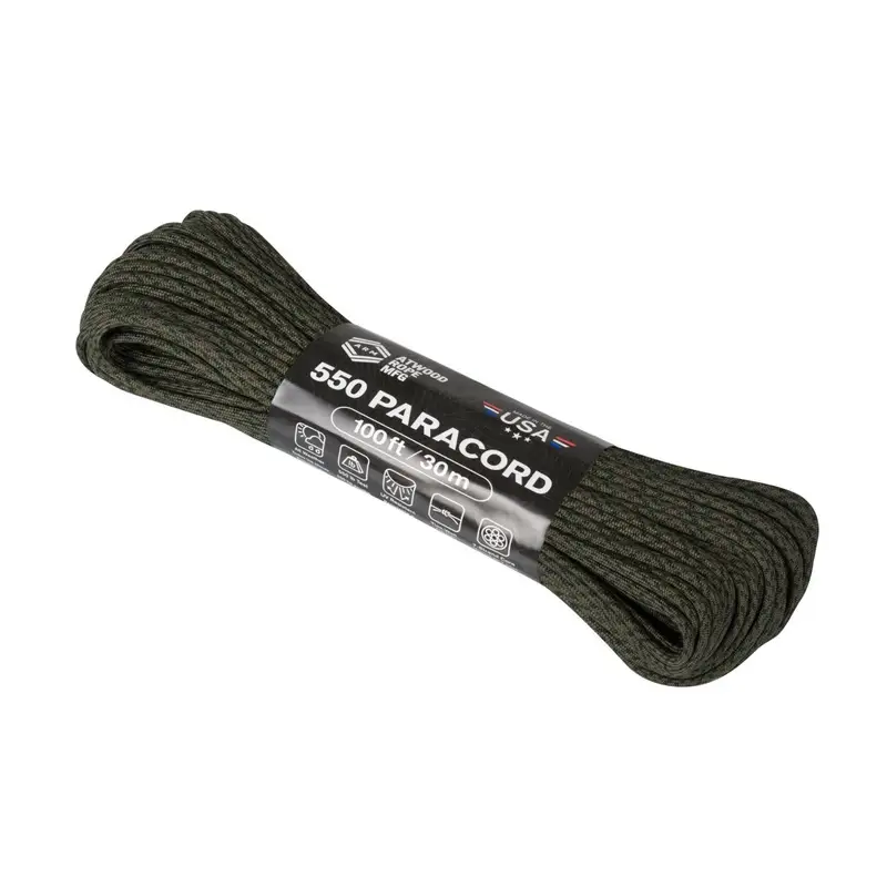Linka 550 Paracord Color Changing Patterns (100ft) Atwood Rope MFG Covert (CD-PP1-NL-0M) Do wyczerpania zapasów