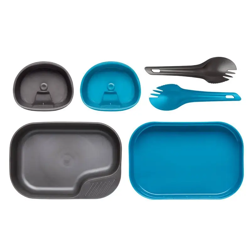 Hit sprzedaży Zestaw CAMP-A-BOX DUO LIGHT Complet Wildo Light Blue / Dark Grey (SE-CDL-PP-8919A)