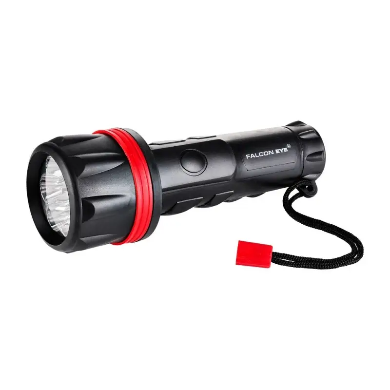 Zamów teraz Latarka Ręczna Rubber Led 02 LED Falcon Eye (FHH0022)