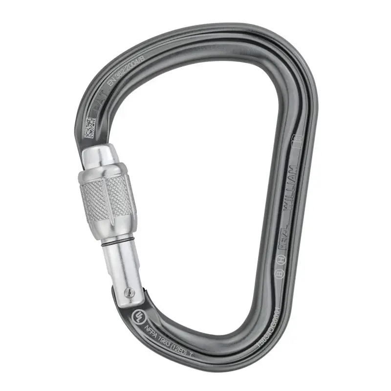 Bestseller Karabinek William Screw-Lock Petzl Srebrny (M36A SL)