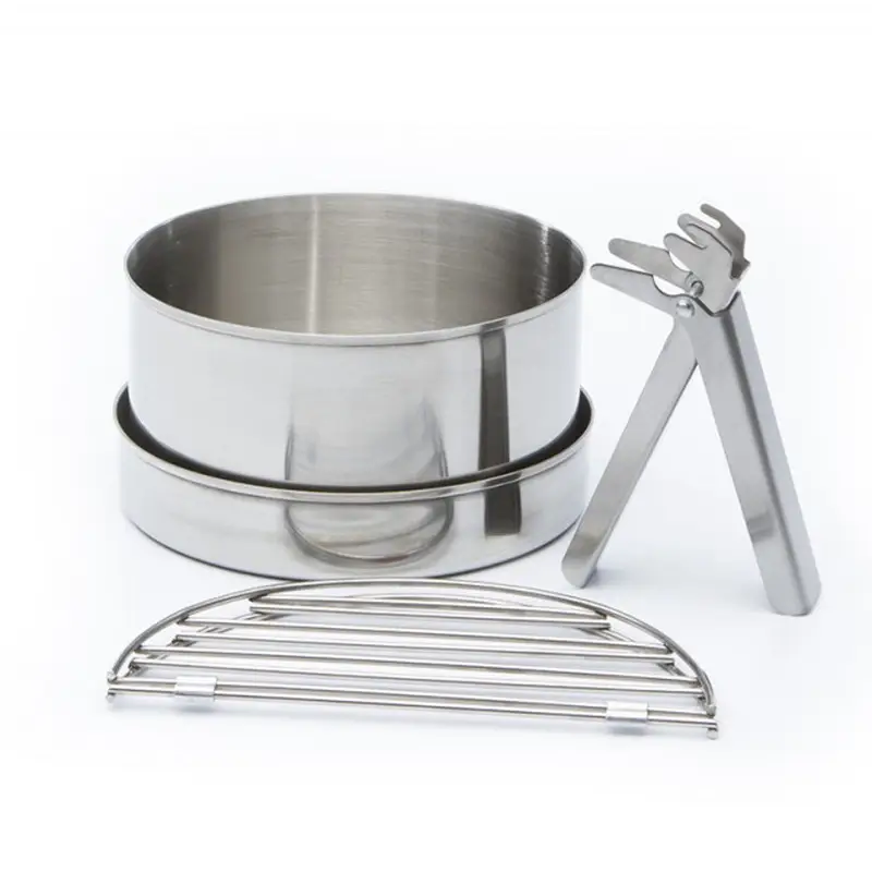 Bezpieczna płatność Zestaw Do Gotowania Cook Set Large Stal Nierdzewna Kelly Kettle (50041)