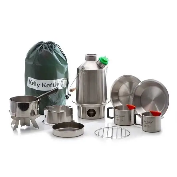 Zestaw Kuchenka + Akcesoria Ultimate Scout Kit Stal Nierdzewna 1,2 l Kelly Kettle (ULT-SCOUT) Rabat