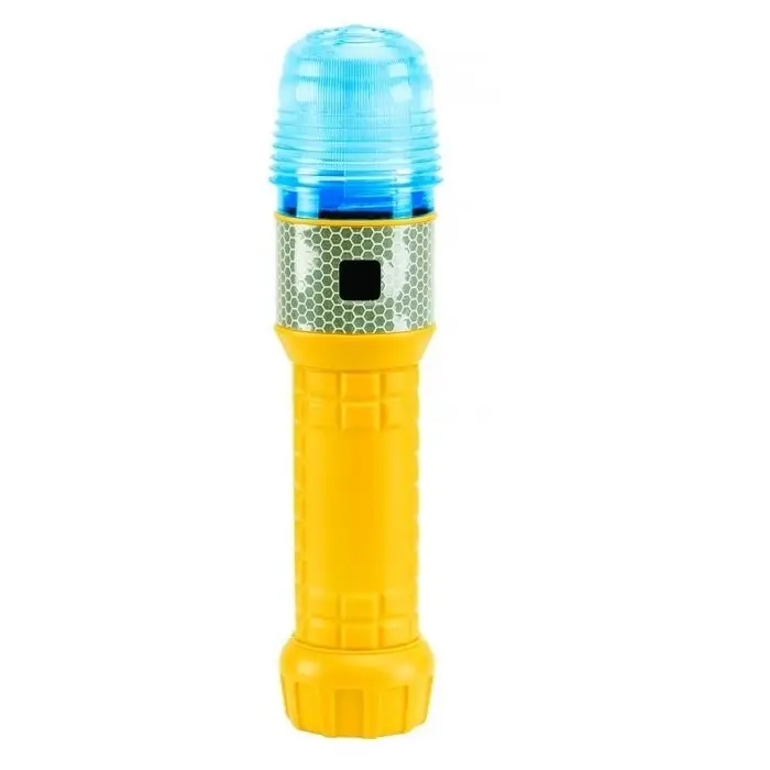 Flara Sygnalizacyjna Super Bright Niebieska LED Światło Stałe (L-F-12-BLUE) Szybka dostawa