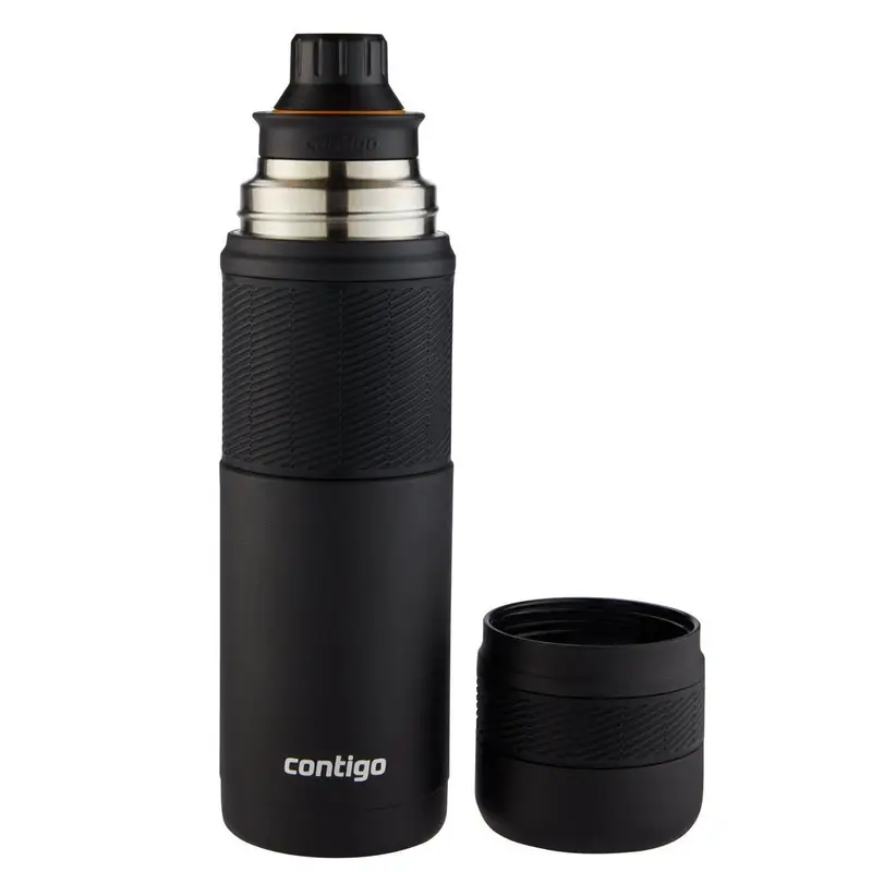 Szybka wysyłka Termos Turystyczny Contigo 740 ml Matte Black (2095794) Powystawowy