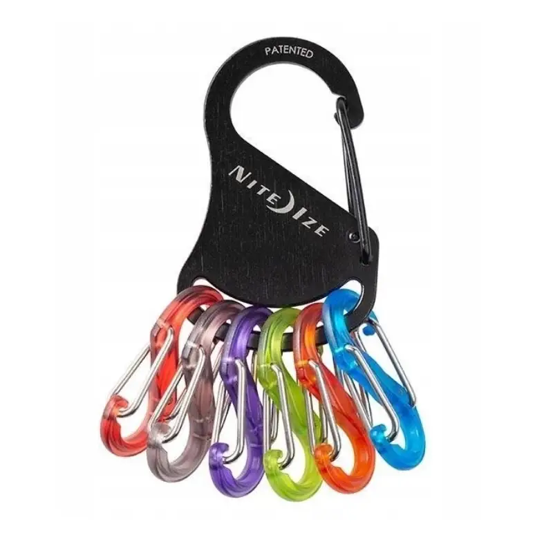 Karabinek Na Klucze S-Biner KeyRack Nite Ize Czarny (KRK2-01-R6) Wyjątkowa oferta