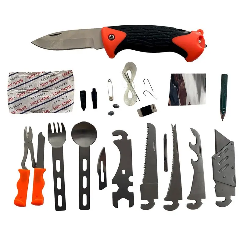 Ekspresowa dostawa Zestaw Bushcraft Texar Pomarańczowy (53-BCT-AC)