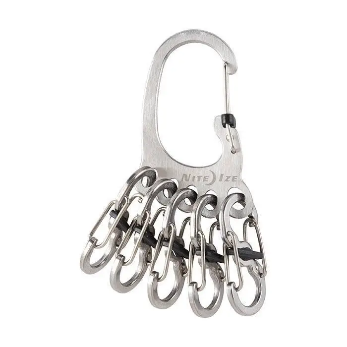 Karabinek Na Klucze BigFoot KeyRack Locker Stal Nierdzewna Nite Ize (KLKBF-11-R6) Bestseller