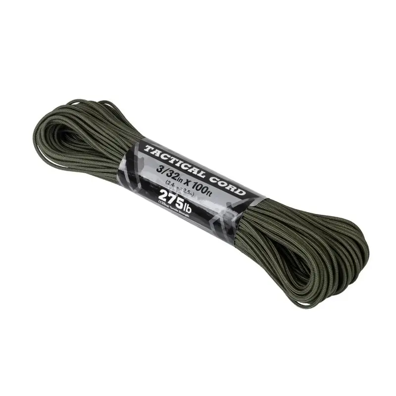 Hit sprzedaży Linka Tactical 275 Cord (100ft) Atwood Rope MFG Olive Drab (CD-TC1-NL-32)