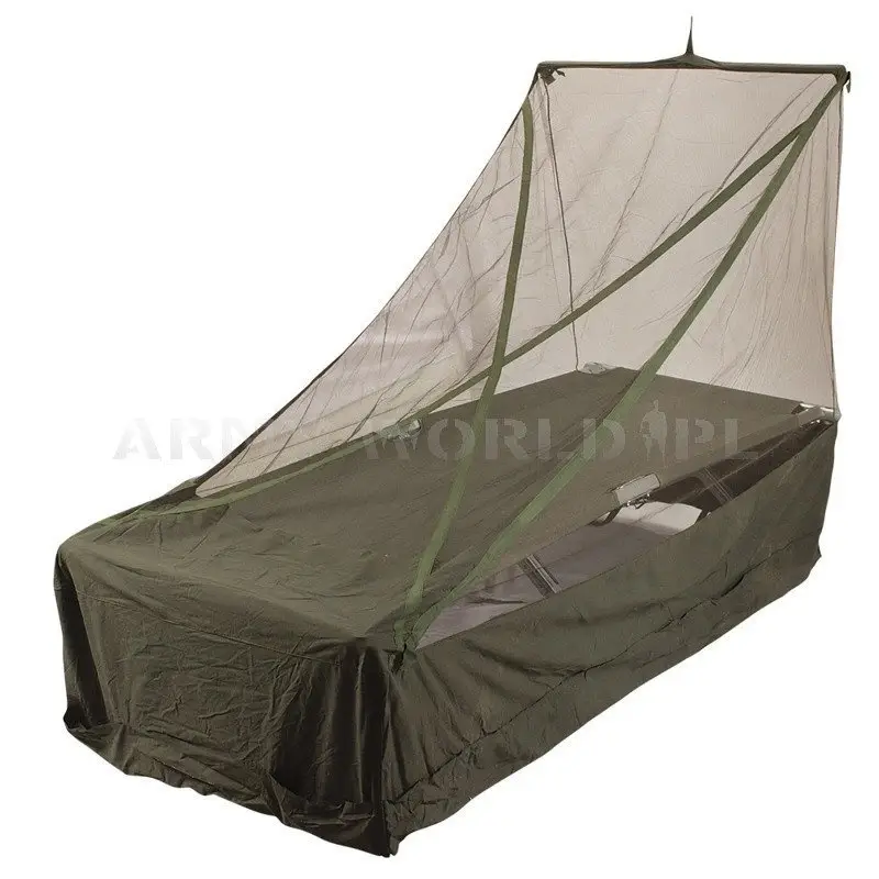 Oferta limitowana Moskitiera Wojskowa Brytyjska Polowa Oryginał Demobil DB