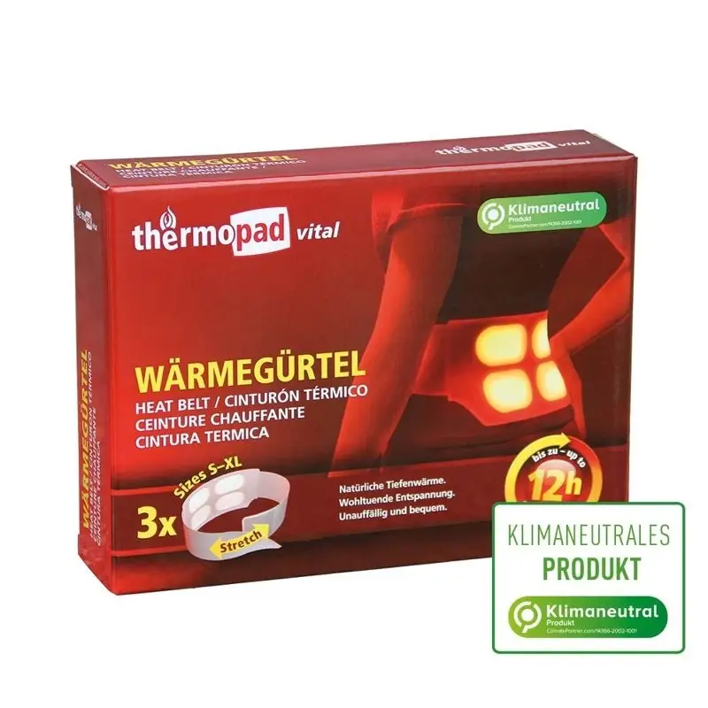 Ogrzewacz / 3 x Pas Cieplny Thermopad® Heat Belt Nowość