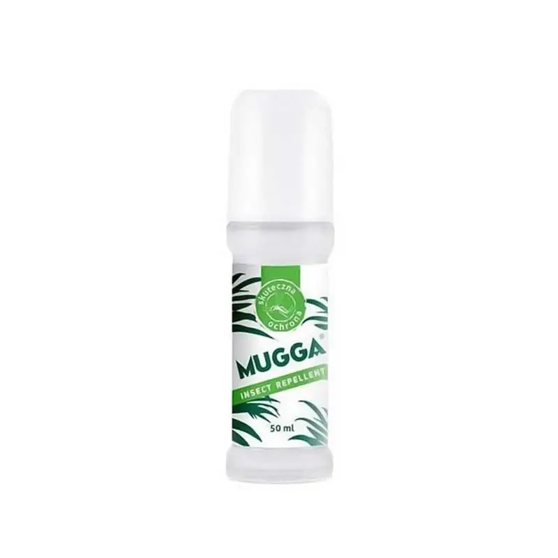 Ostatnia szansa Środek Odstraszający Komary i Kleszcze Mugga Roll On 20% 50 ml