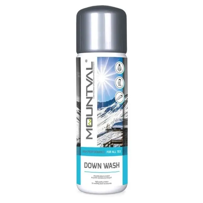 Środek Piorący Do Ekwipunku Zawierającego Puch Down Wash Mountval 300 ml Hit sprzedaży