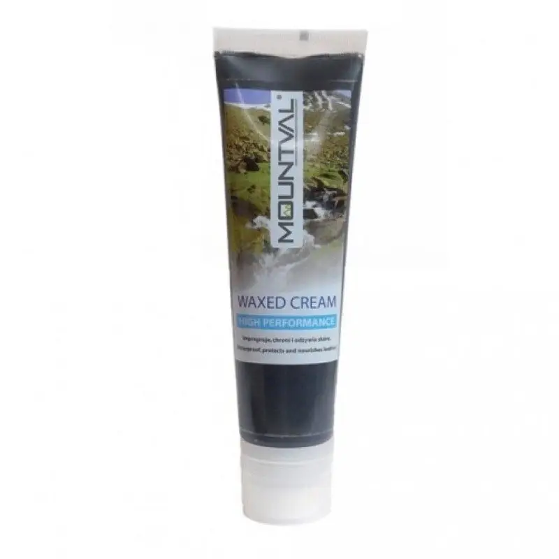 Impregnat Waxed Cream Pasta MOUNTVAL 100 ml Czarny Tylko do końca tygodnia